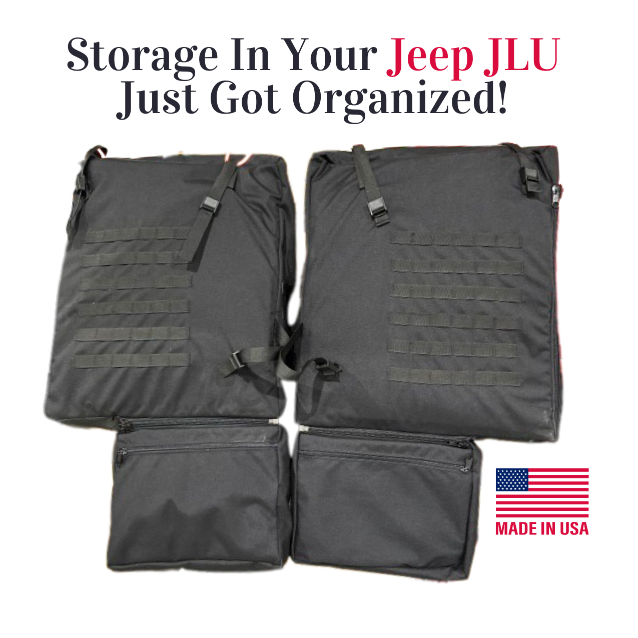 Jeep JLU SideStasher™ Set 2018-2023